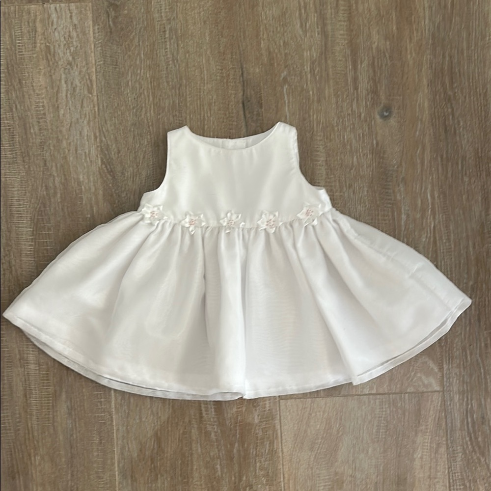 Marks & Spencer White Formal Kids Dress Christening